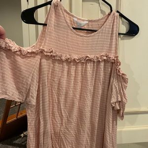 off the shoulder shirt